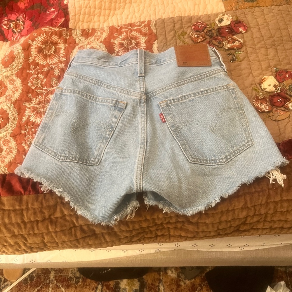 Levi's 501 Never worn Denim Jean Shorts W24